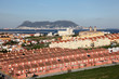 Photo: Spanish town Algeciras and Gibraltar in the background Spanish town Algeciras and Gibraltar in the background