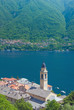 Foto: der alte Fischerort Cernobbio am Comer See in Italien der alte Fischerort Cernobbio am Comer See in Italien