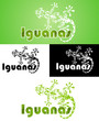 Illustration: Logotipo iguana Logotipo iguana