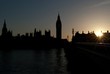 Silhouette of Big Ben a