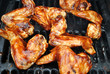 Barbequing Saucy Wings