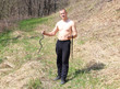 Photo: man catches a snake man catches a snake