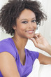Foto: Happy Mixed Race African American Girl Happy Mixed Race African American Girl