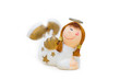Ceramic angel figurine