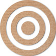 Illustration: Recycle Paper From with circle symbol and signs Recycle Paper From with circle symbol and signs