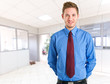 Successful businessman portrait