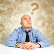 Photo: Businessman questioning Businessman questioning