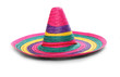 A colorful mexican sombrero.