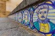 Bild an der Treppe Santa Maria del Monte Caltogirone Sizlien