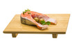 Raw Salmon steak