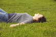 Relaxed pregnant woman