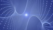 technology wave video animation with lights – loop HD