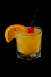 whiskey sour on the rocks