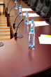 Interior of empty conference room