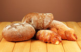 Composition with bread and rolls