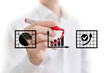 Man performing a business analysis