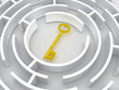 Key to labyrinth