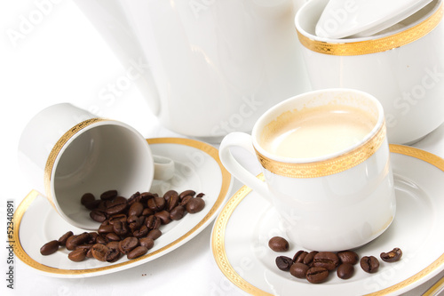 Photo: Cup of black coffee Cup of black coffee