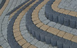 pattern on the pavement