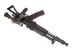 Kalashnikov AK105 modern assault rifle with optical sight