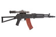 Kalashnikov AK105 modern assault rifle with optical sight