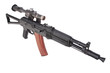 Kalashnikov AK105 modern assault rifle with optical sight