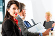 Photo: Business - businesspeople have team meeting Business - businesspeople have team meeting