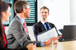 Photo: Business - businesspeople have team meeting Business - businesspeople have team meeting