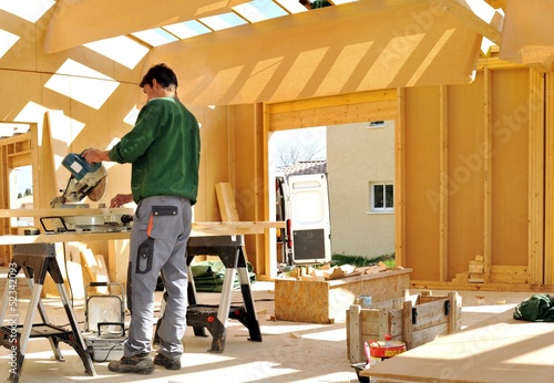 Photo: construction bois construction bois