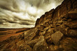 rock cliffs