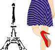 Illustration: Woman in Paris Woman in Paris
