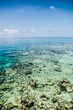the tropical sea with blue water, Maldives