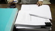 inspection document in office