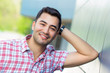 Portrait of a smile young man