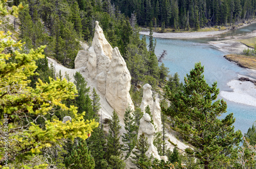 Photo: The Hoodoos in Banff National Park The Hoodoos in Banff National Park