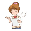 女の子/ため息