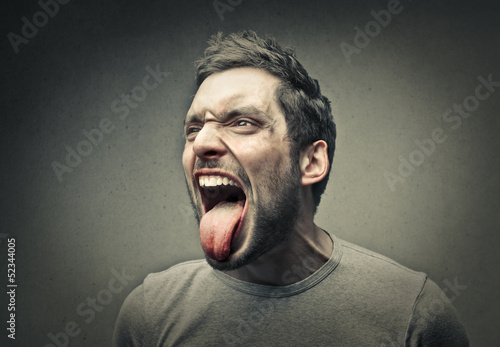 Photo: grimace grimace