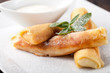 Rolled pancakes