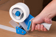 Packaging tape dispenser