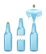 Vector: Bottle of water Bottle of water