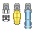 Vector: Truck top view Truck top view