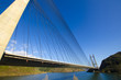 famous bridge in Barrios de Luna, Spain