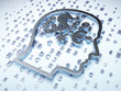 Education concept: Silver Finance Symbol on digital background