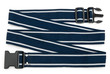 blue harness with stich on white background