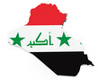 Map of Iraq