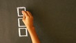 Cost Per Action Chalk Drawing