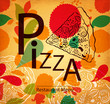 Pizza design menu