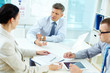 Photo: At meeting At meeting