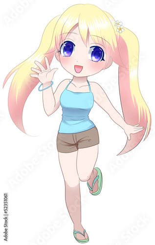 Photo: 夏の少女 夏の少女