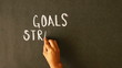 Video: Goals, Strategy, Solutions chalk drawing Goals, Strategy, Solutions chalk drawing